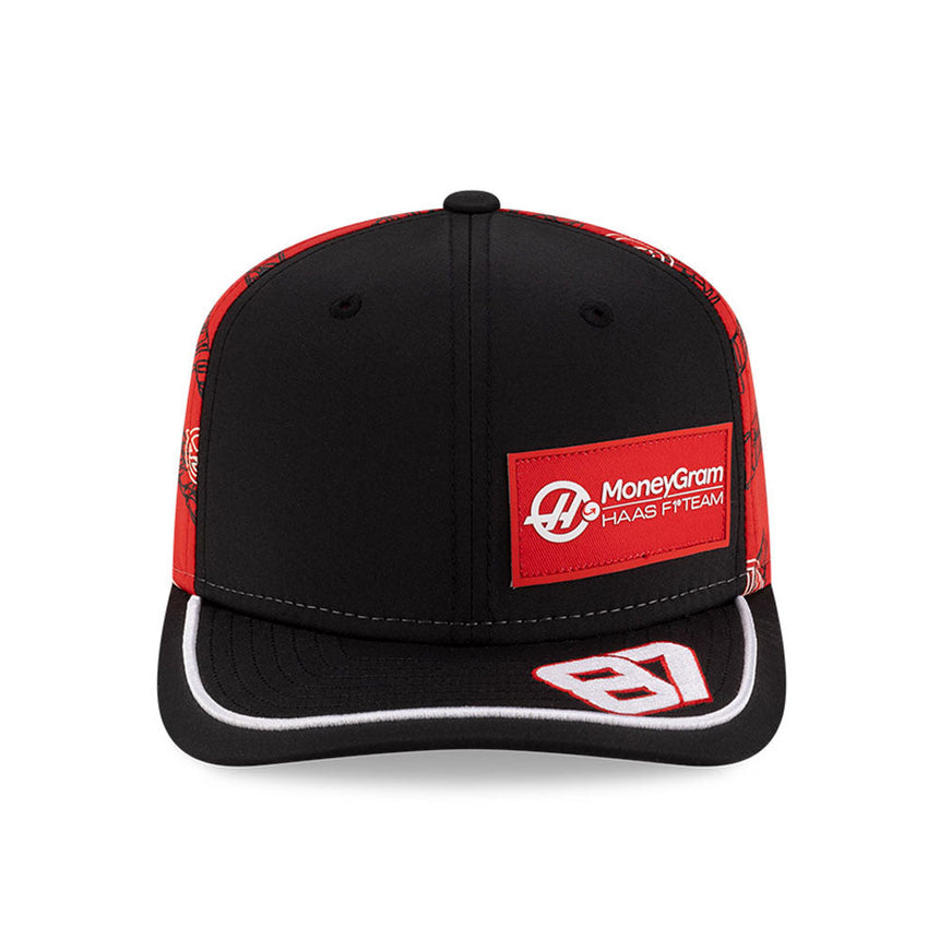 Haas F1 Baseball Cap, Japan, Oliver Bearman, New Era, 9SEVENTY SS, schwarz 🔥