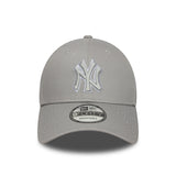 Čiapka New York Yankees, New Era, 9FORTY, s výrazným obrysom, sivá