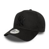 Čiapka New York Yankees, New Era, Essentials, úplne čierna