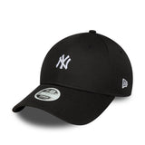 Šiltovka New York Yankees, s malým logom, New Era, 9FORTY, čierna