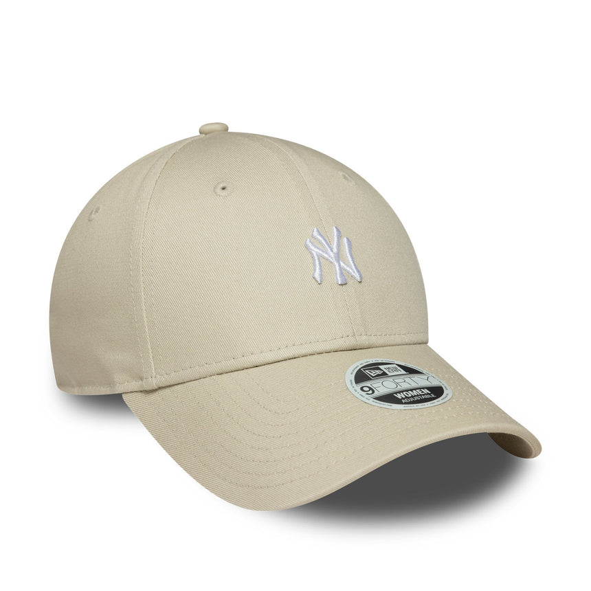 Šiltovka New York Yankees, s malým logom, New Era, 9FORTY, béžová