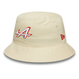 Alpine bucket klobúk, sezónny, zúžený, New Era, 9FORTY, krémový