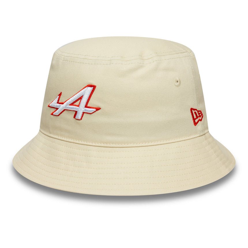Alpine bucket klobúk, sezónny, zúžený, New Era, 9FORTY, krémový