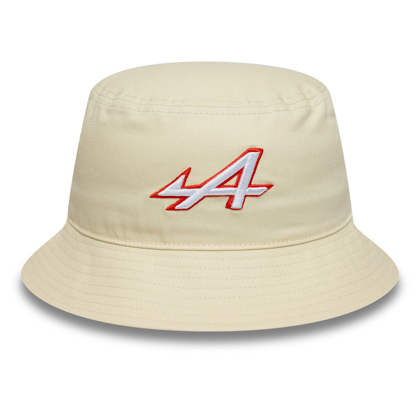 Alpine bucket klobúk, sezónny, zúžený, New Era, 9FORTY, krémový