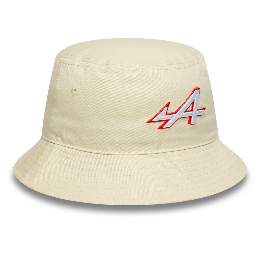 Alpine bucket klobúk, sezónny, zúžený, New Era, 9FORTY, krémový