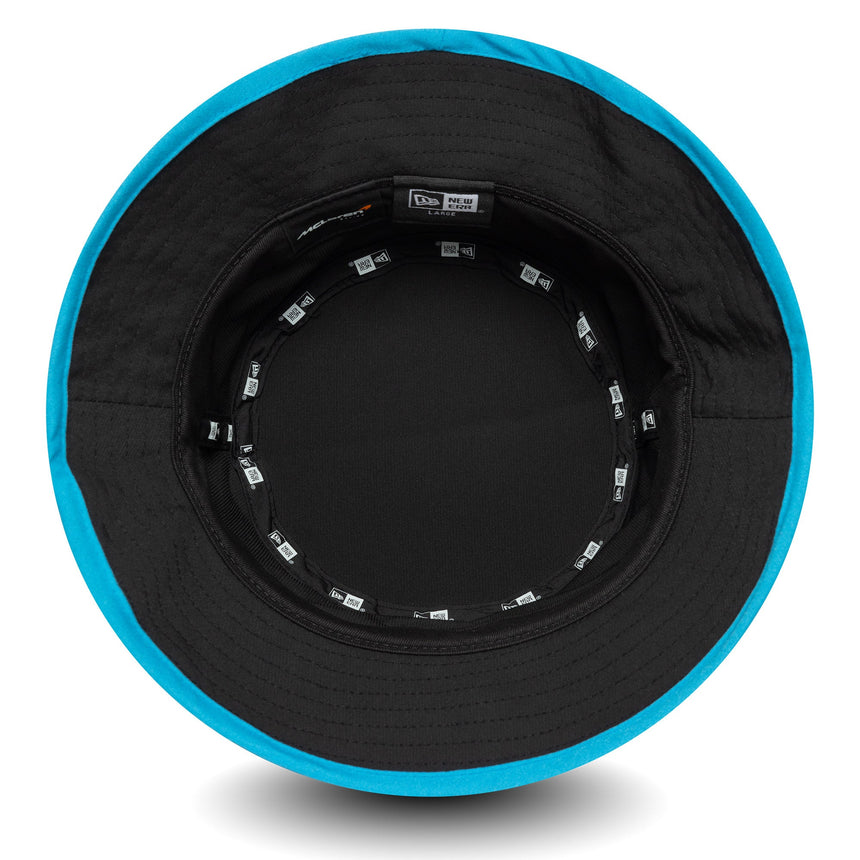 McLaren bucket hat, POP, New Era, zúžený, čierny