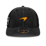 Mclaren čiapka, trucker, vypraná, New Era, 9FORTY, čierna