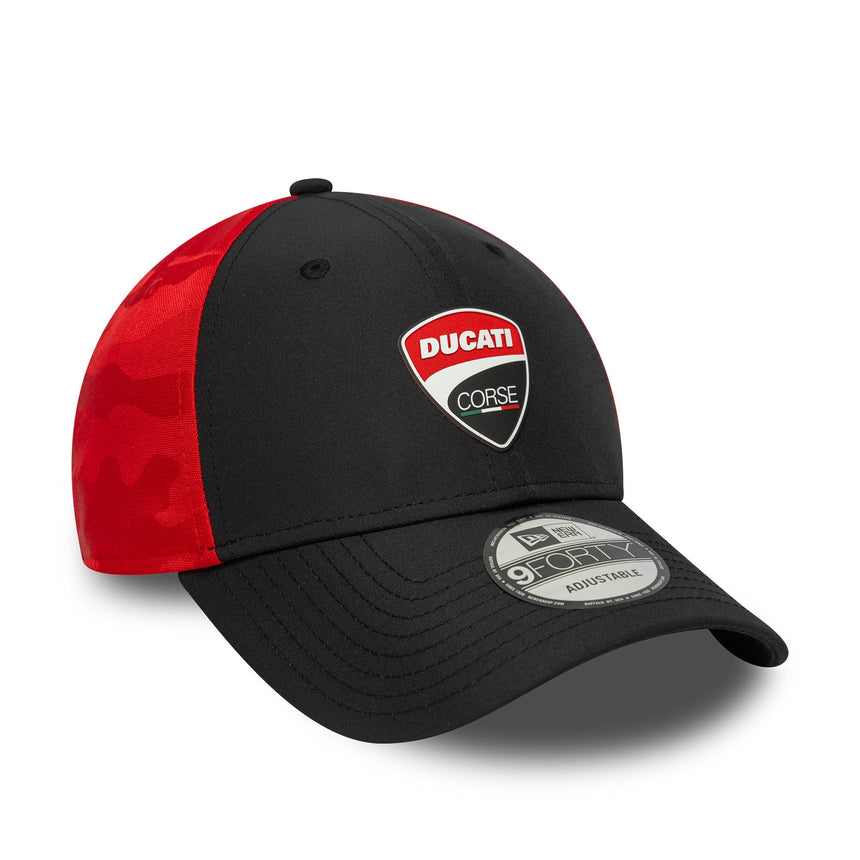 Ducati čiapka, logo, New Era, 9FORTY, viacfarebná