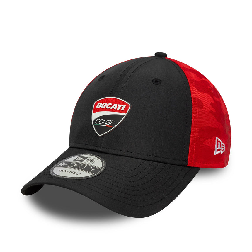 Ducati čiapka, logo, New Era, 9FORTY, viacfarebná