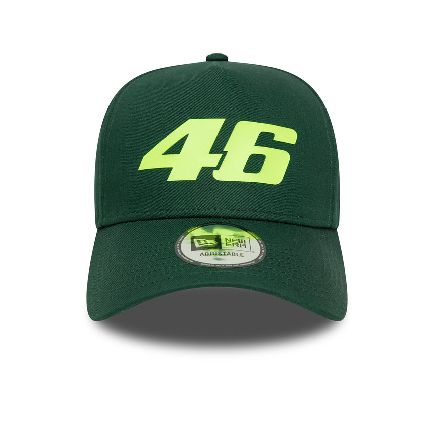Valentio Rossi #46 šiltovka, trucker, VR46, sezónna, New Era, 9FORTY, zelená