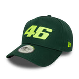 Valentio Rossi #46 šiltovka, trucker, VR46, sezónna, New Era, 9FORTY, zelená