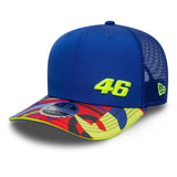 Valentino Rossi #46 čiapka trucker, VR46, New Era, 9SEVENTY, modrá