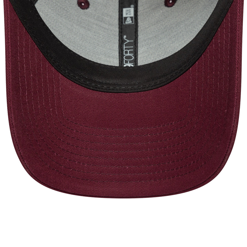 Šiltovka Valentino Rossi #46, VR46, sezónna, New Era, 9FORTY, bordová