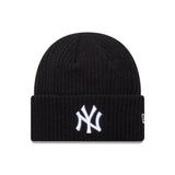 New York Yankees pletená čiapka s širokým lemom, New Era, čierna