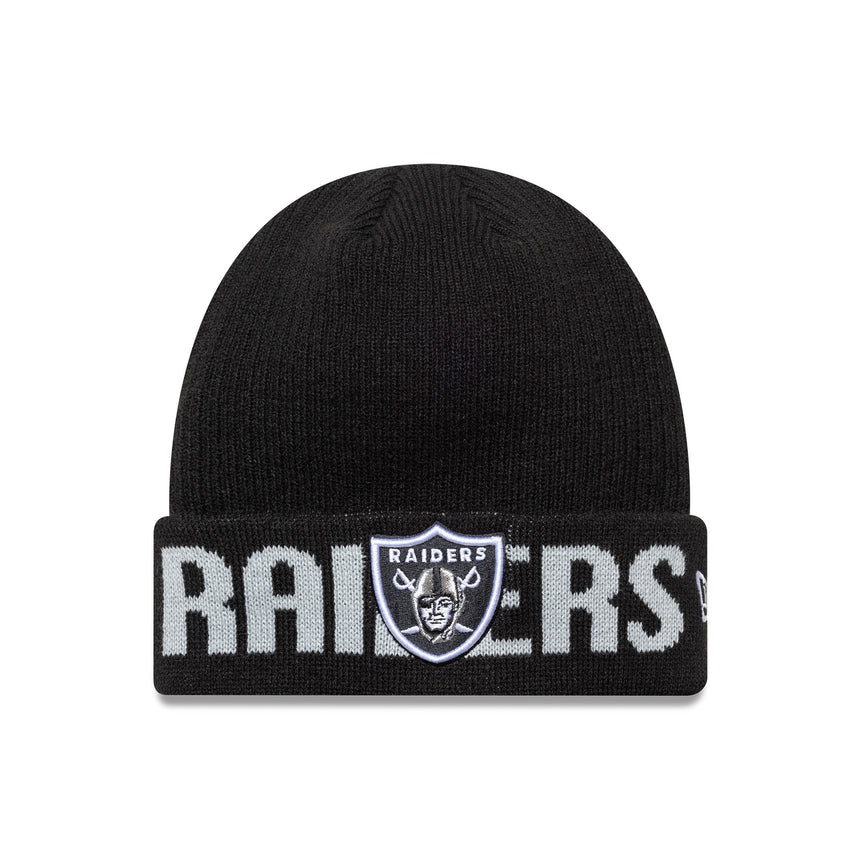 Čiapka Las Vegas Raiders, s logom s nápisom, New Era, čierna