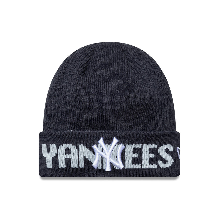 New York Yankees čiapka s nápisom, modrá