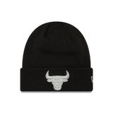 Chicago Bulls pletená čiapka, Craft, metalická, New Era, čierna