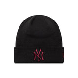 New York Yankees pletená čiapka, League Essential, New Era, čierna