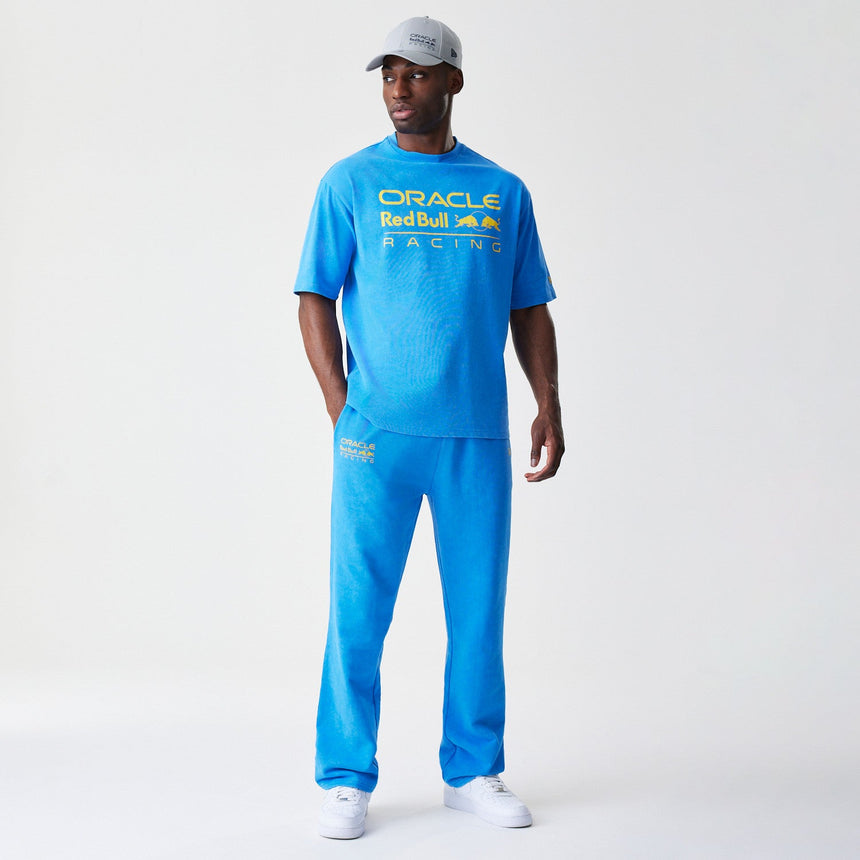 Tričko Red Bull Racing, oversize, New Era, modré