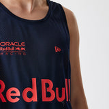 Red Bull Racing tielko bez rukávov, New Era, sieťovinová basketbalová tkanina, tmavomodrá