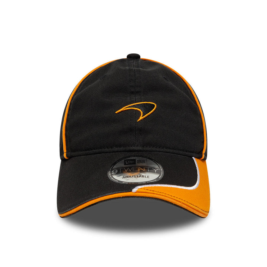 Kšiltovka Mclaren x Reiss, s vypraným vzhľadom, New Era, 9TWENTY, čierna