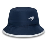 Klobúk bucket typu McLaren x Reiss, sezónny, zúžený, New Era, 9FORTY, modrá