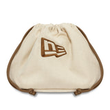 kožená šiltovka New York Yankees, New Era, 9FORTY, jednobarevná hnedá