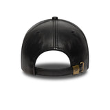 Šiltovka New York Yankees, kožená, New Era, 9FORTY, čierna