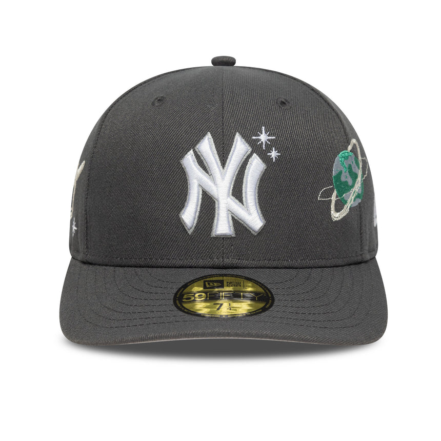 Čiapka New York Yankees, PLANET ICON, 59FIFTY, PC, kamufláž, čierna