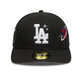 Šiltovka Los Angeles Dodgers, PLANET ICON, New Era, 59FIFTY, PC, čierna