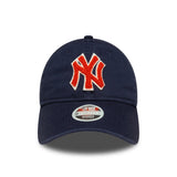 Šiltovka New York Yankees, dámska bouclé, New Era, 9TWENTY, modrá
