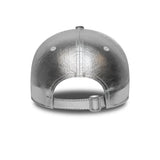 Čiapka New York Yankees, metalická, New Era, 9FORTY, pre ženy, strieborná