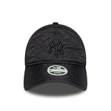 Šiltovka New York Yankees, s polstrovaním, New Era, 9TWENTY, pre ženy, čierna