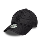 Šiltovka New York Yankees, s polstrovaním, New Era, 9TWENTY, pre ženy, čierna