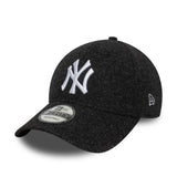 Šiltovka New York Yankees, melton, New Era, 9FORTY, čierna