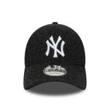 Šiltovka New York Yankees, melton, New Era, 9FORTY, čierna