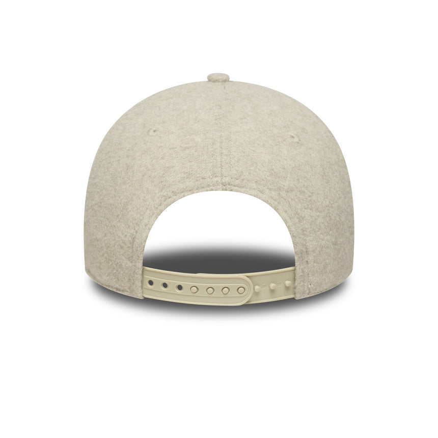 Šiltovka New York Yankees, meltonová vlna, 9FORTY, krémová