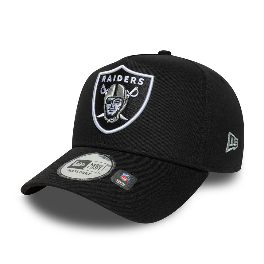 Las Vegas Raiders, bočná nášivka, New Era, A-frame, čierna