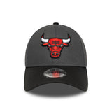 Čiapka Chicago Bulls, SIDE PATCH, New Era, 9FORTY, sivá, sivá