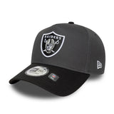 Šiltovka Las Vegas Raiders, dokonalý odznak, New Era, čierna
