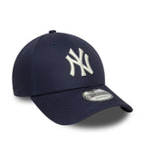 Basebalová čiapka New York Yankees, šilt s nápisom, New Era, 9FORTY, modrá