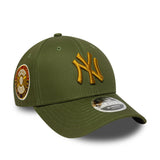 Šiltovka New York Yankees, s nášivkou WS, New Era, 9FORTY, zelená