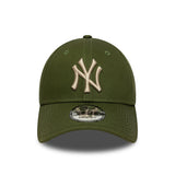 šiltovka New York Yankees, jednofarebná, New Era, 9FORTY, zelená