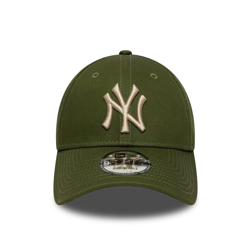 šiltovka New York Yankees, jednofarebná, New Era, 9FORTY, zelená