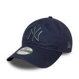 Šiltovka New York Yankees, základný kúsok ligy, New Era, 9TWENTY, modrá