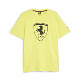 Ferrari t-shirt, Puma, Big shield Speed, yellow
