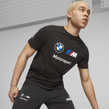 BMW MMS t-shirt, Puma, ESS, logo, black - FansBRANDS®