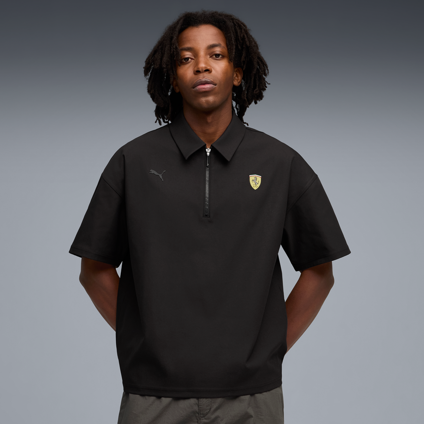Ferrari polo, Puma, prémiové, čierne 🔥