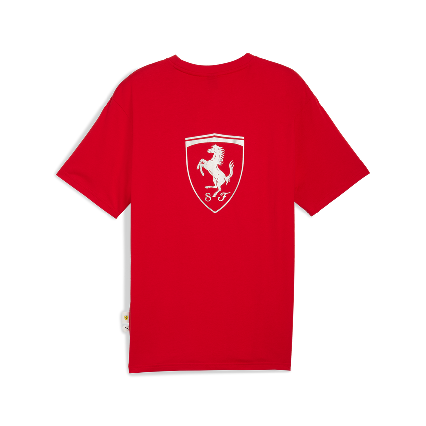 Ferrari tričko, Puma, životný štýl, červené 🔥