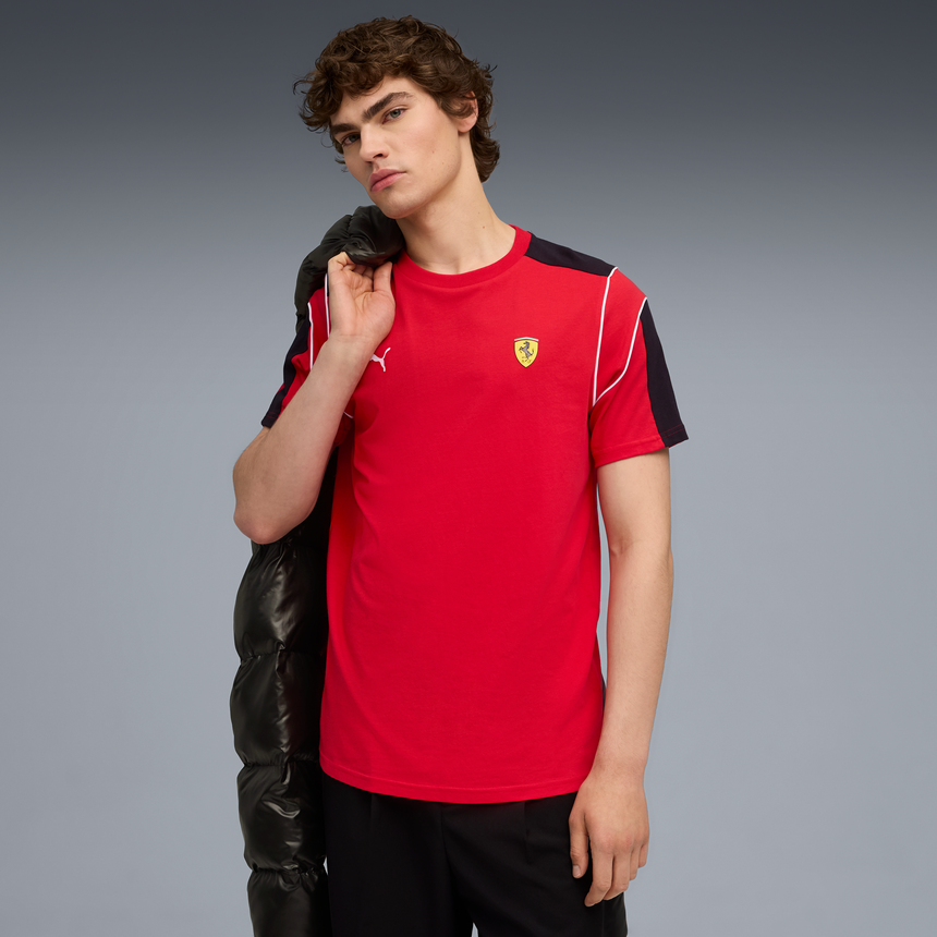 Ferrari tričko, Puma, MT7, červené 🔥
